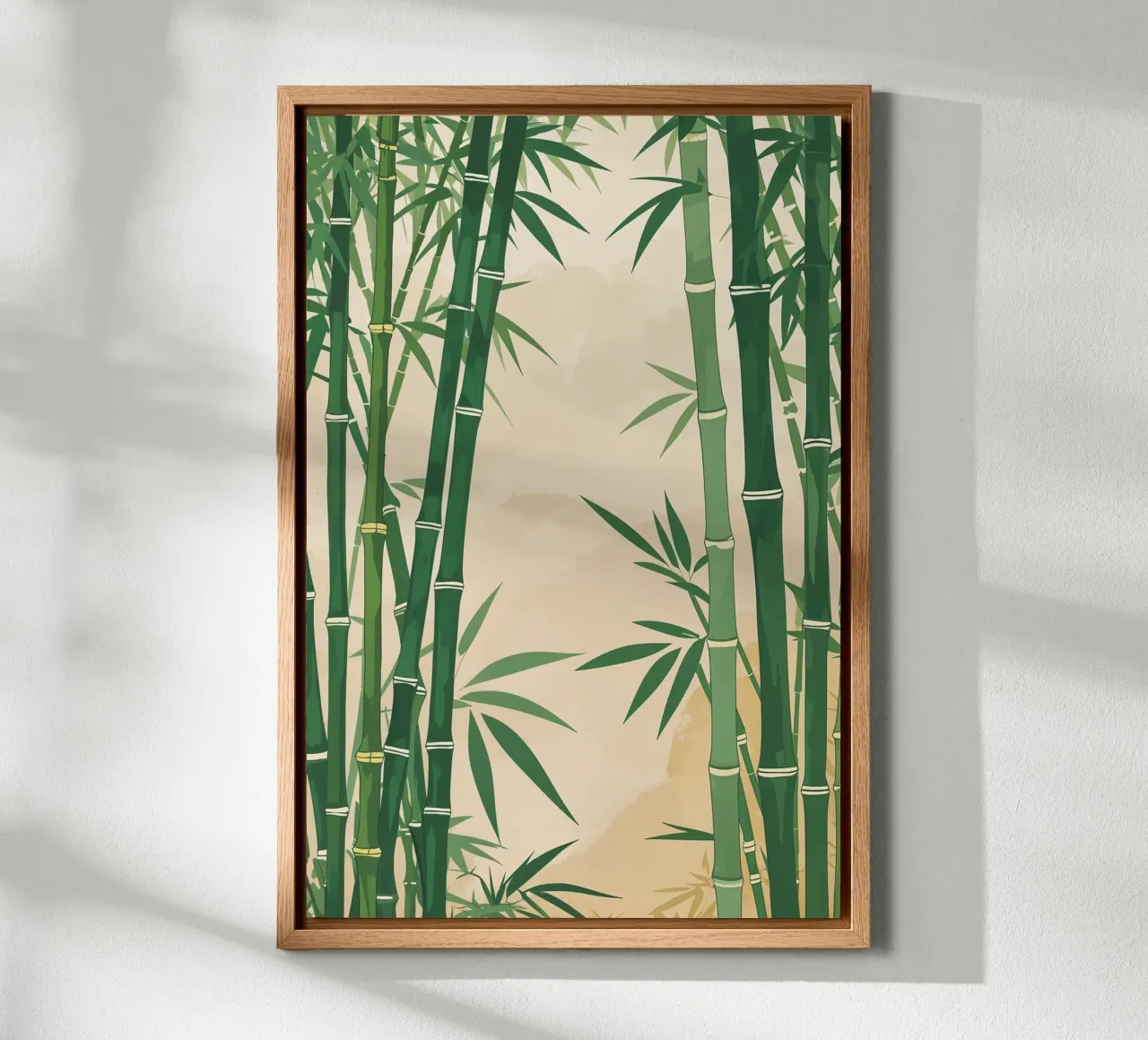 Tranquility in Bamboo Grove pannello forex da AlbertKlee