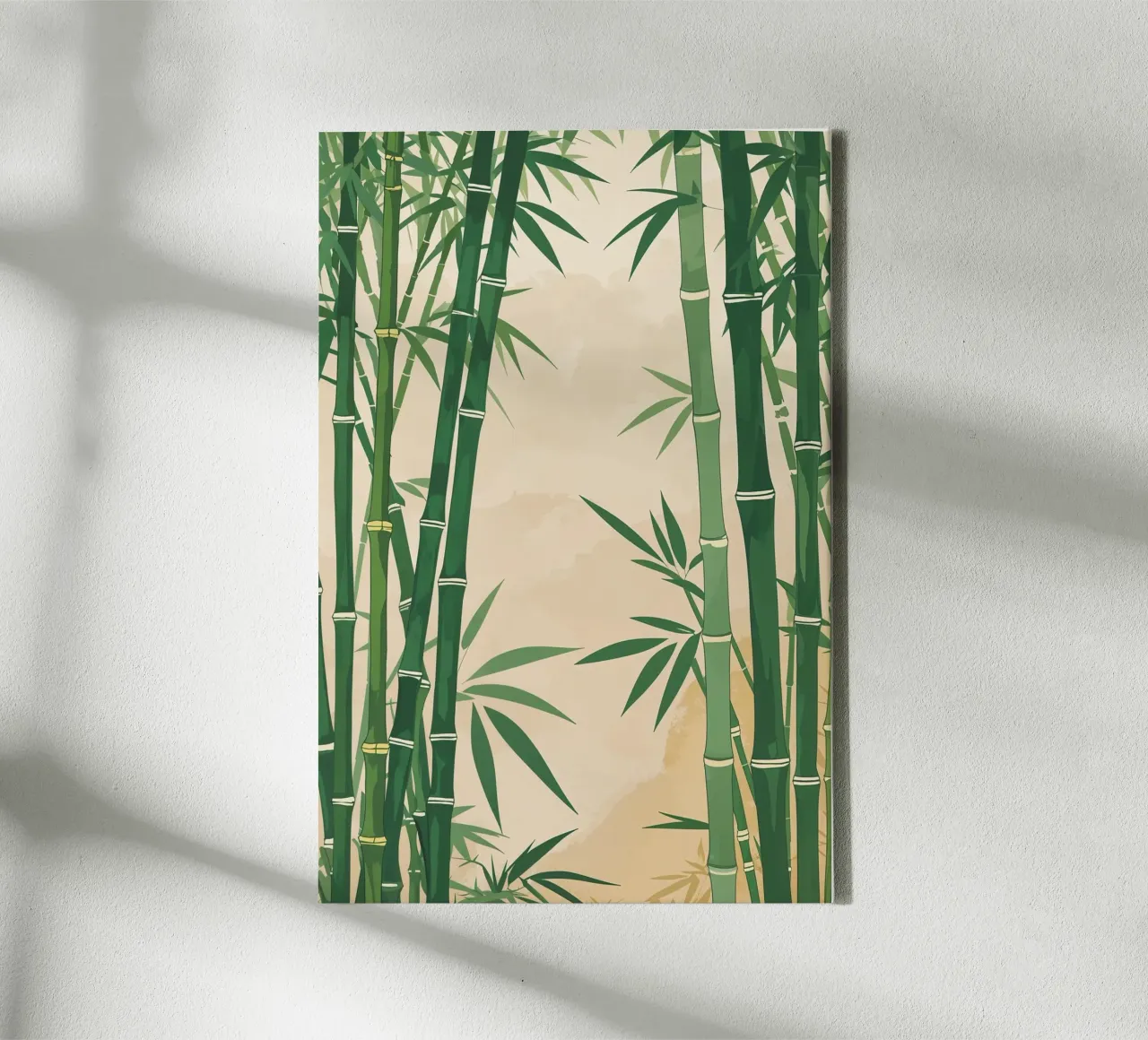 Tranquility in Bamboo Grove tela da AlbertKlee