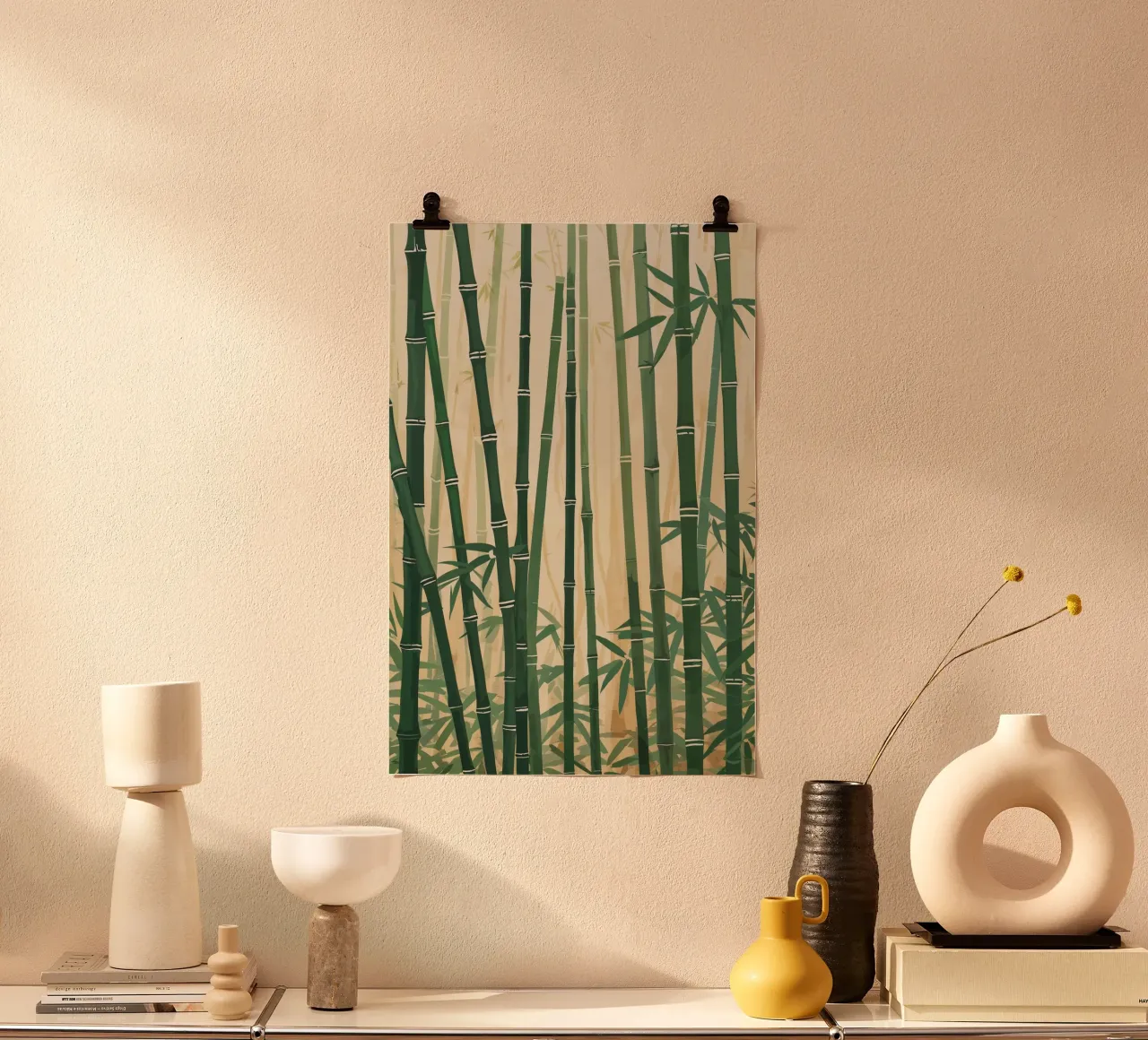 Elegance of Bamboo Stalks poster da AlbertKlee