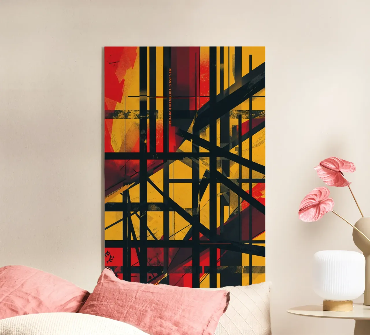 Intersecting Paths of Berlin Acryl-Glas von AlbertKlee