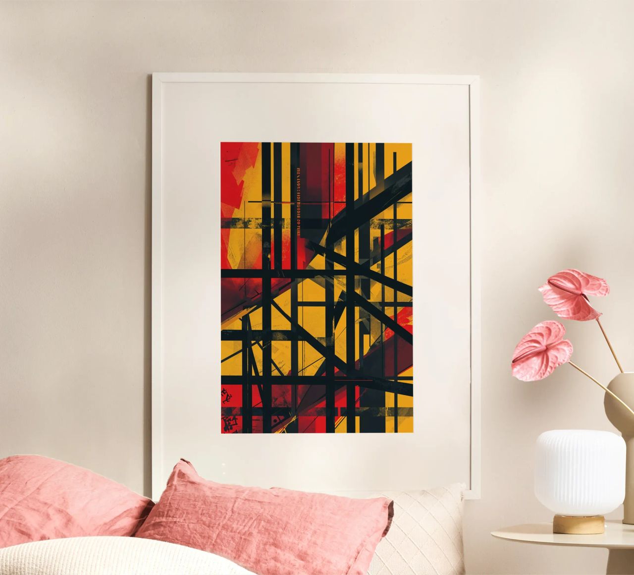 Intersecting Paths of Berlin Poster von AlbertKlee