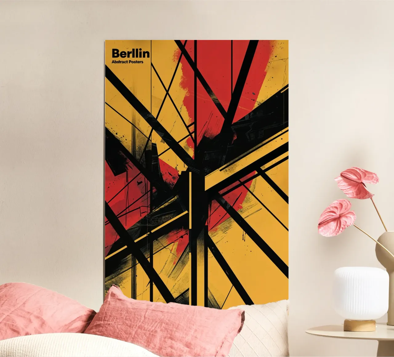 Berlin's Bold Geometry poster da AlbertKlee