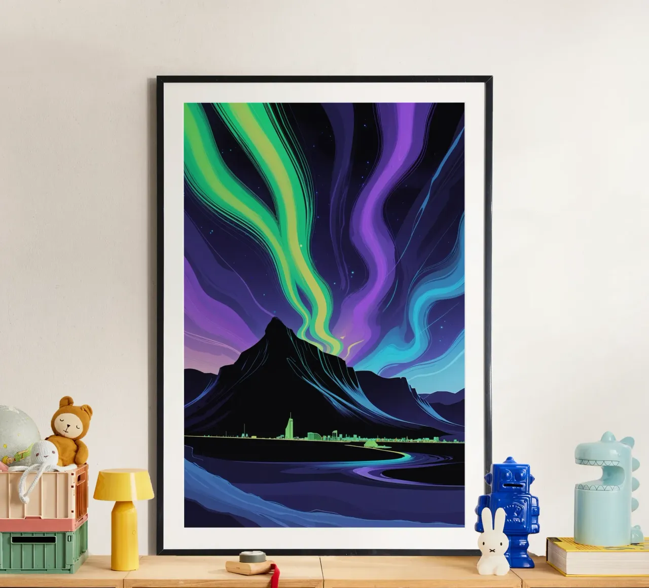 Cosmic Dance Over the Horizon poster da AlbertKlee