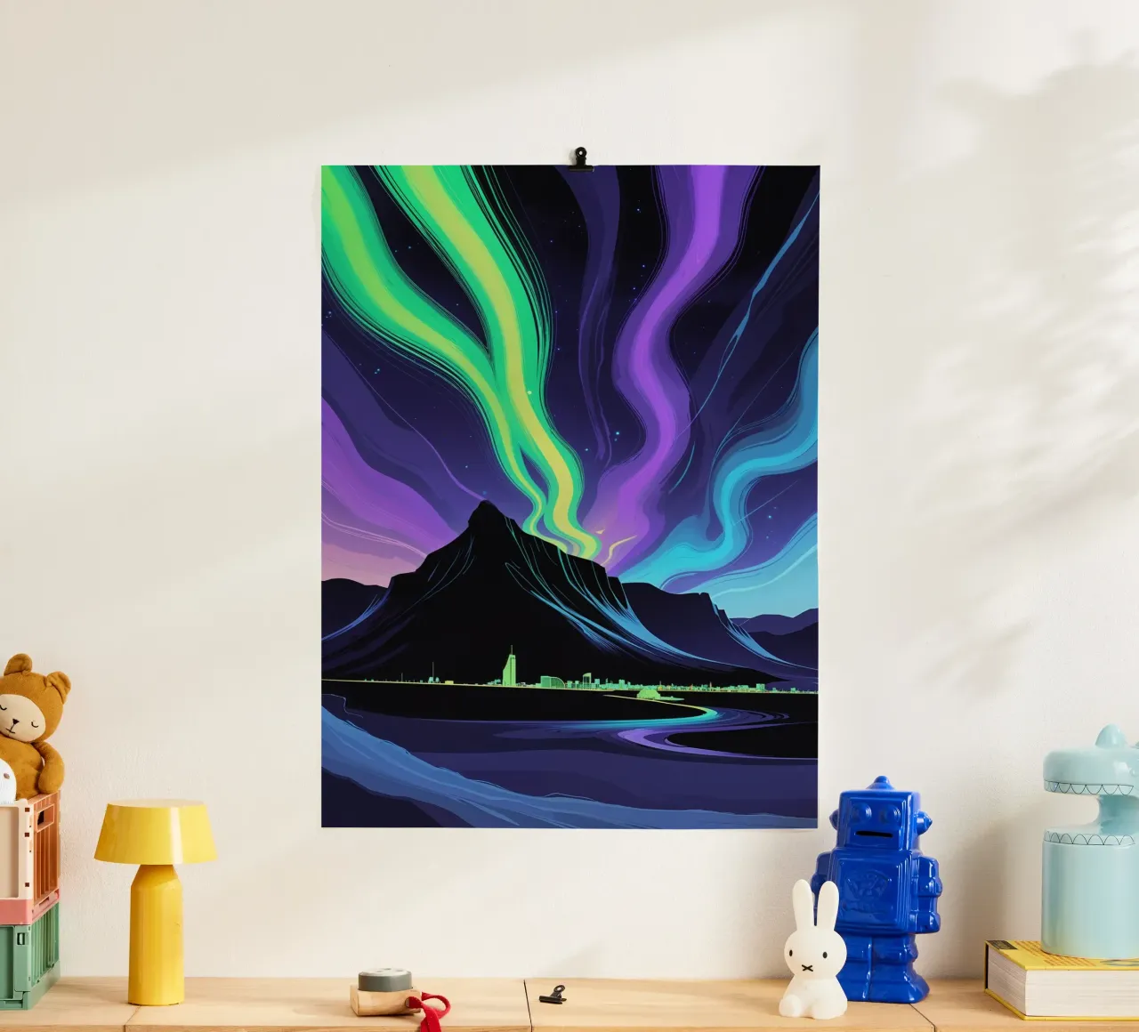 Cosmic Dance Over the Horizon poster da AlbertKlee