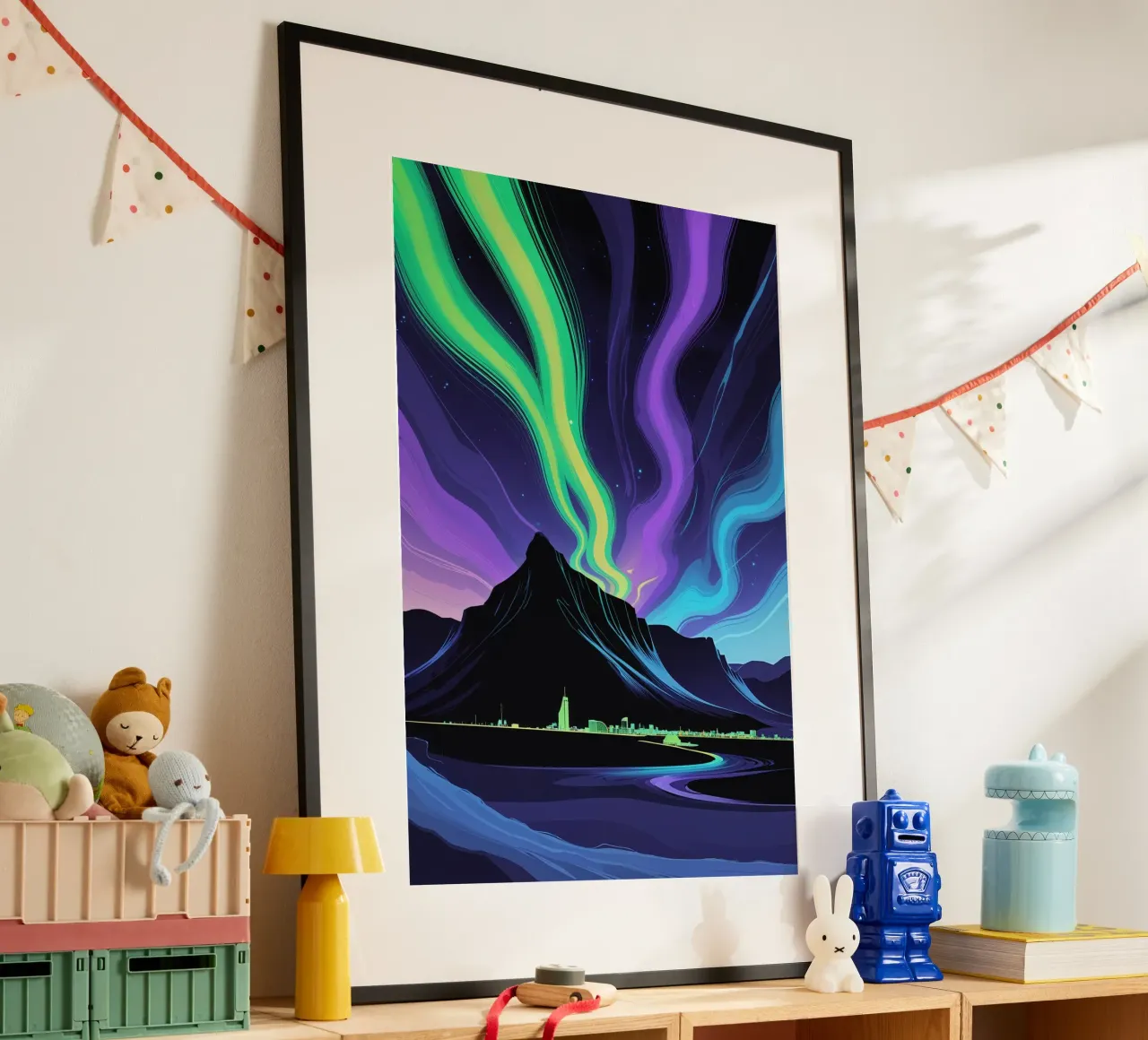 Cosmic Dance Over the Horizon poster da AlbertKlee