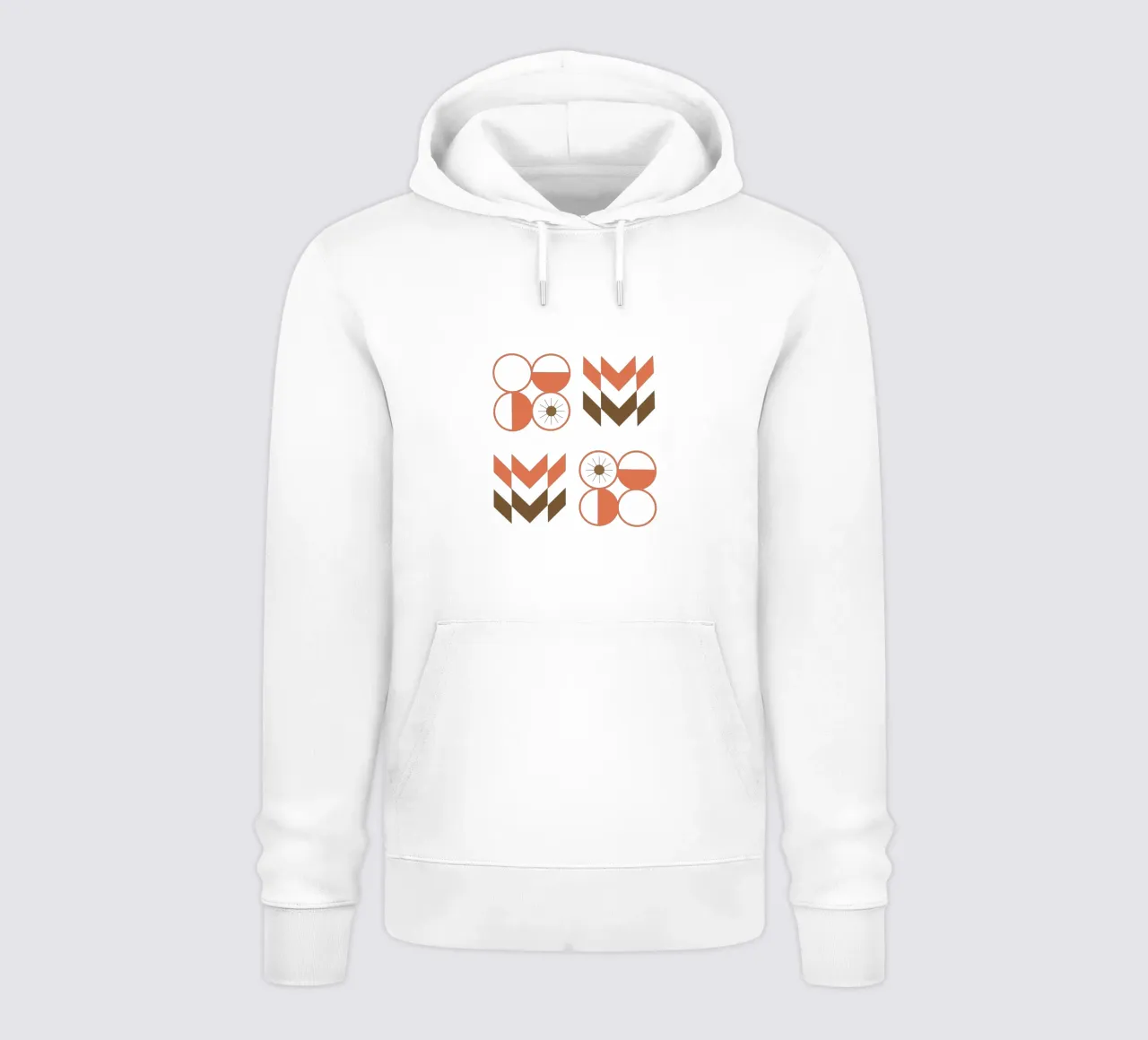 Moderno Minimalista Semplice Geometrico felpa con cappuccio da YSV MINIMALIST