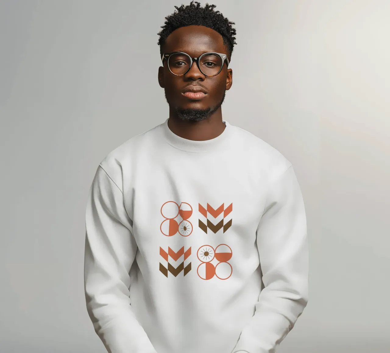 Moderno Minimalista Semplice Geometrico felpa da YSV MINIMALIST