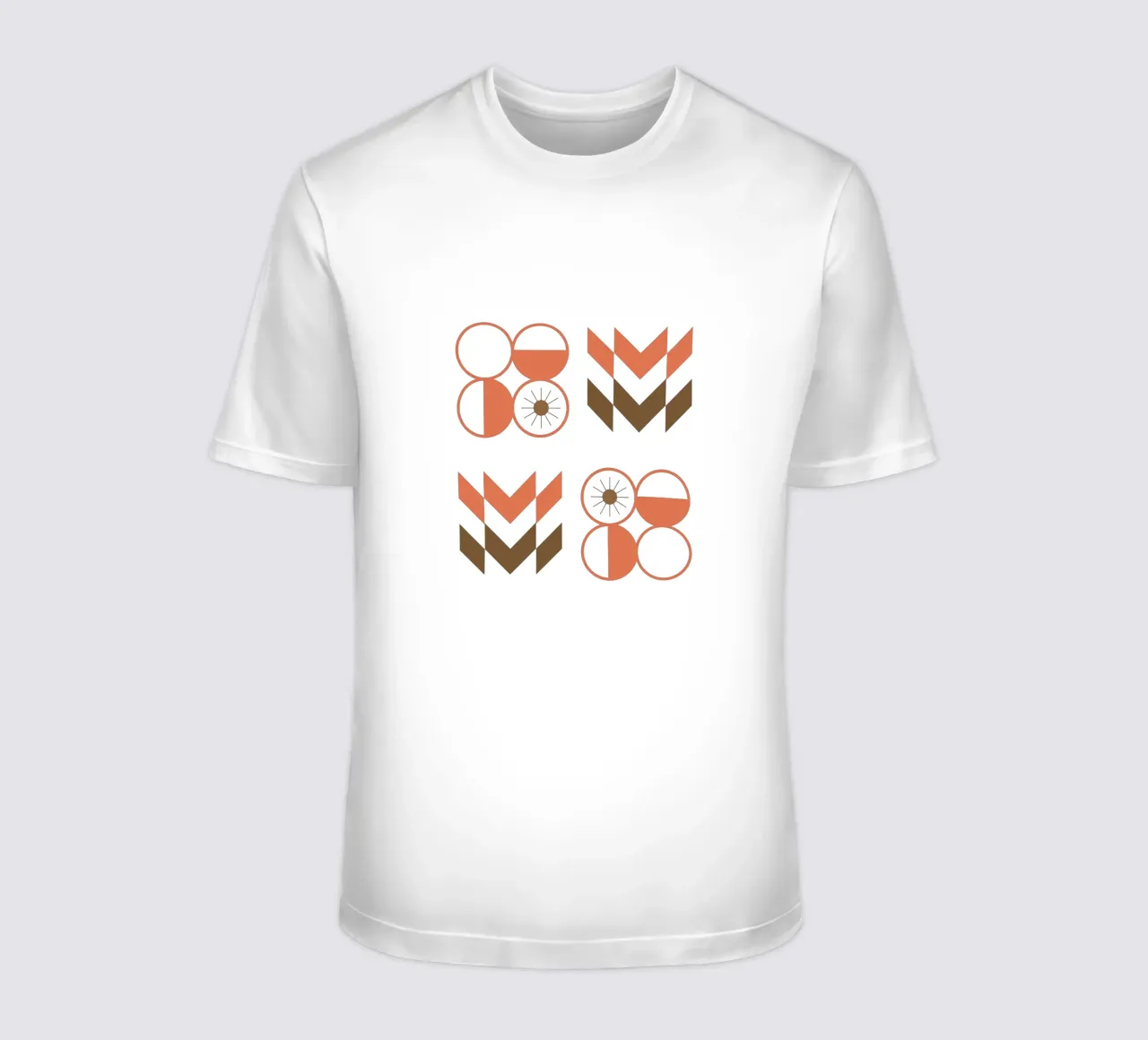 Moderno Minimalista Semplice Geometrico t-shirt da YSV MINIMALIST