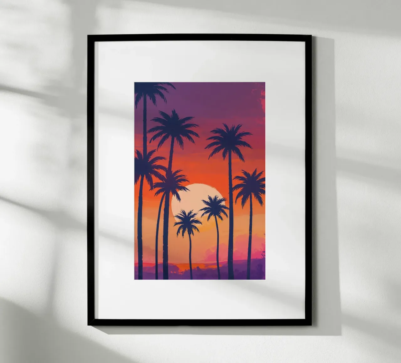 Tropical Elegance at Twilight Hahnemühle von AlbertKlee