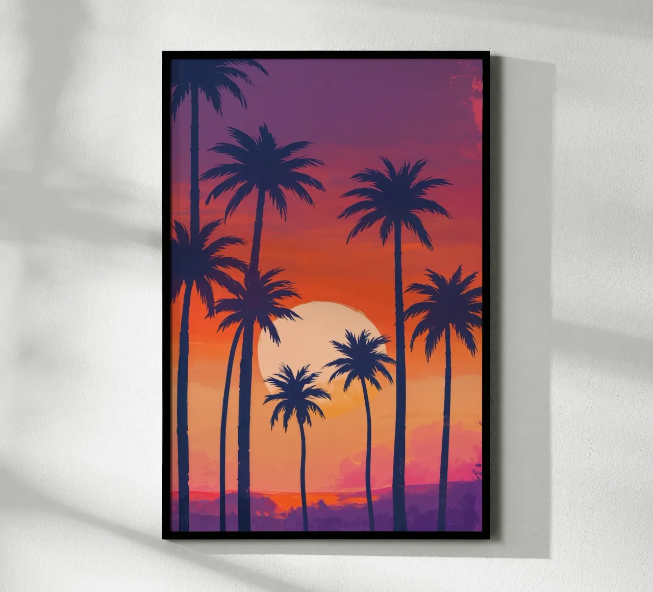 Tropical Elegance at Twilight Hahnemühle von AlbertKlee