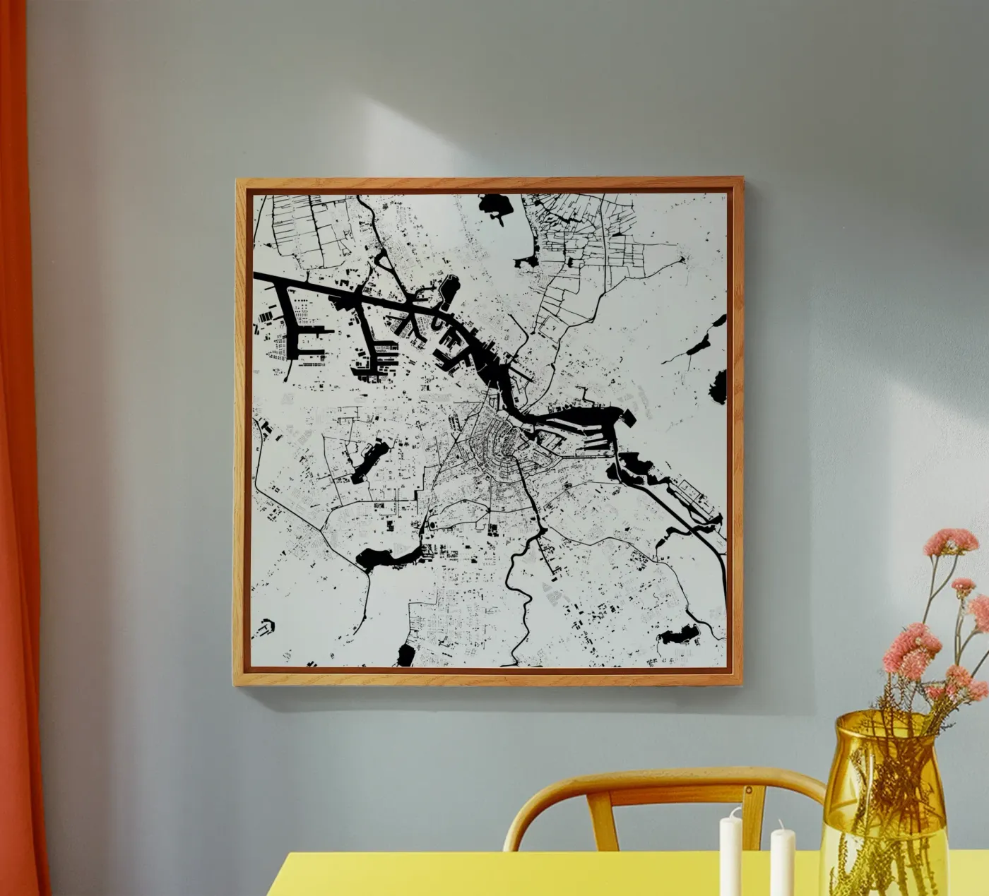 Amsterdam White plexiglass da Urban Maps