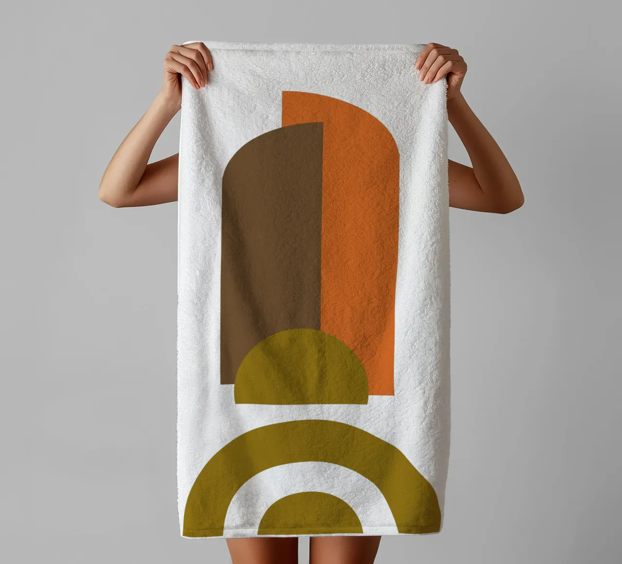 Minimalist modern simple elegant towel by YSV MINIMALIST