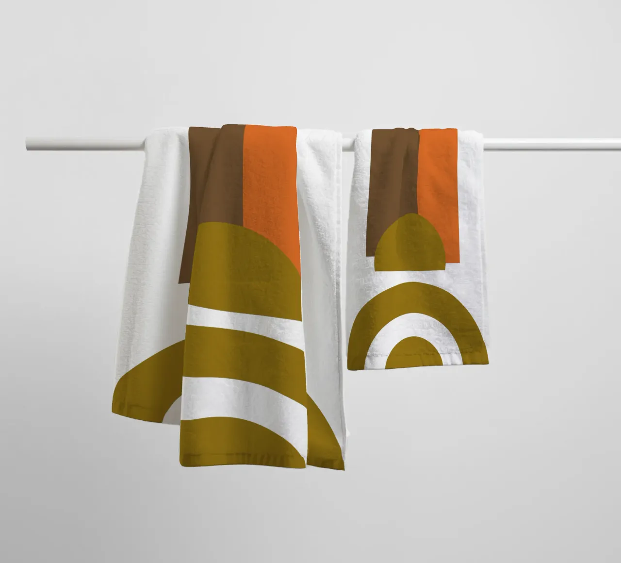 Minimalist modern simple elegant towel by YSV MINIMALIST