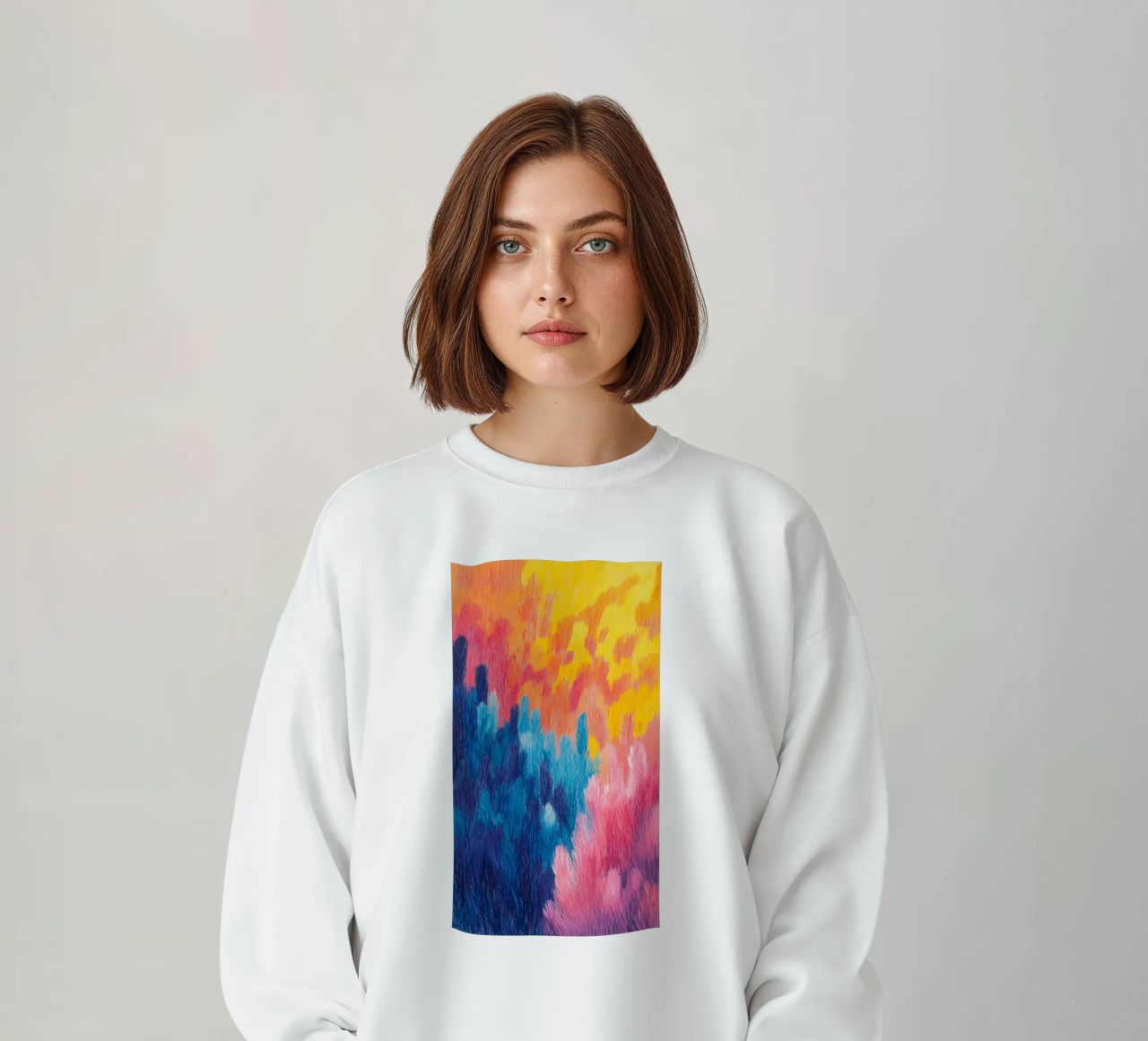 Campi di colore soffici II felpa da studiofox