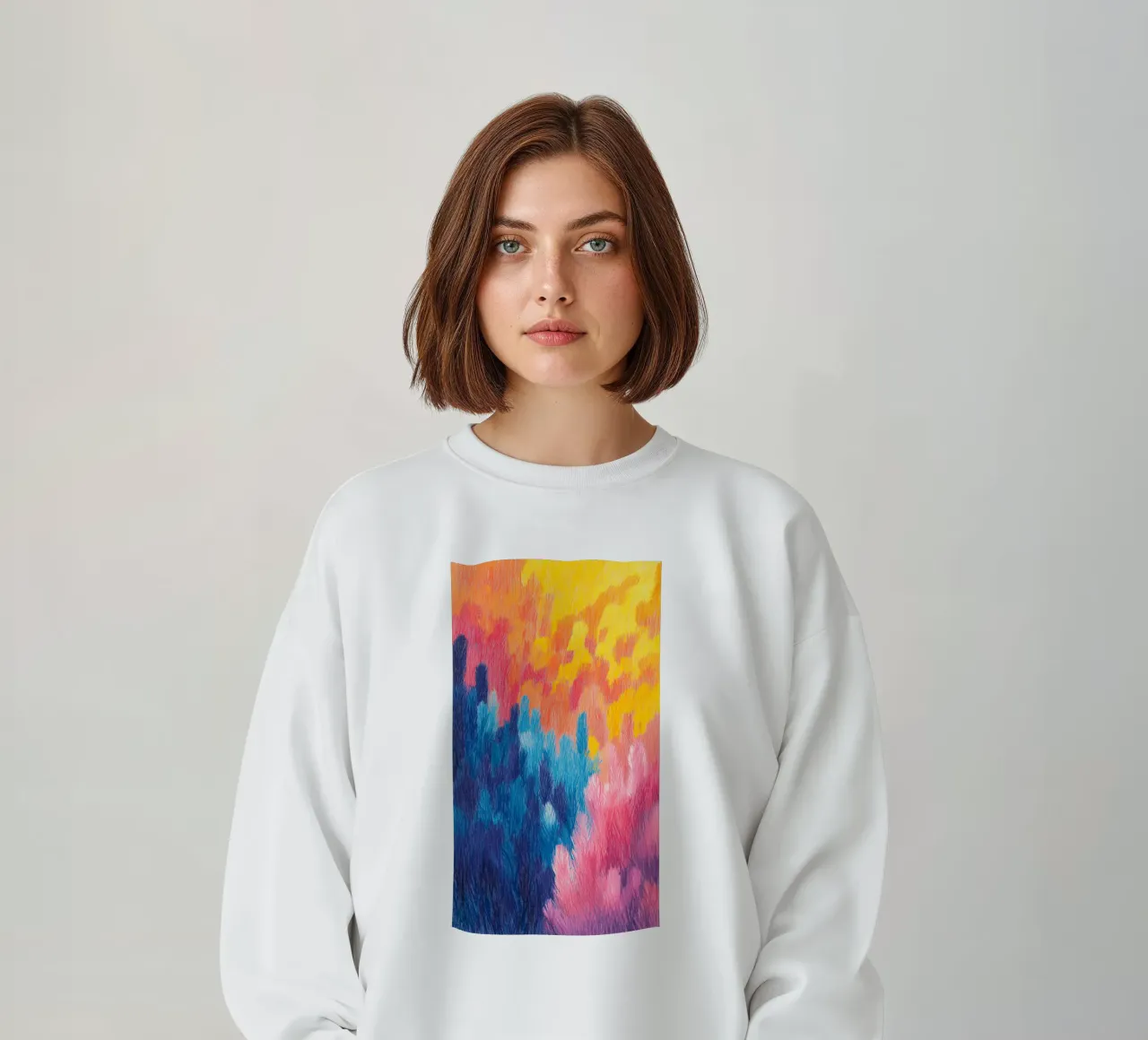 Campi di colore soffici II felpa da studiofox