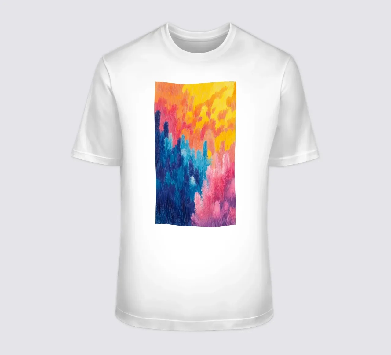 Campi di colore soffici II t-shirt da studiofox