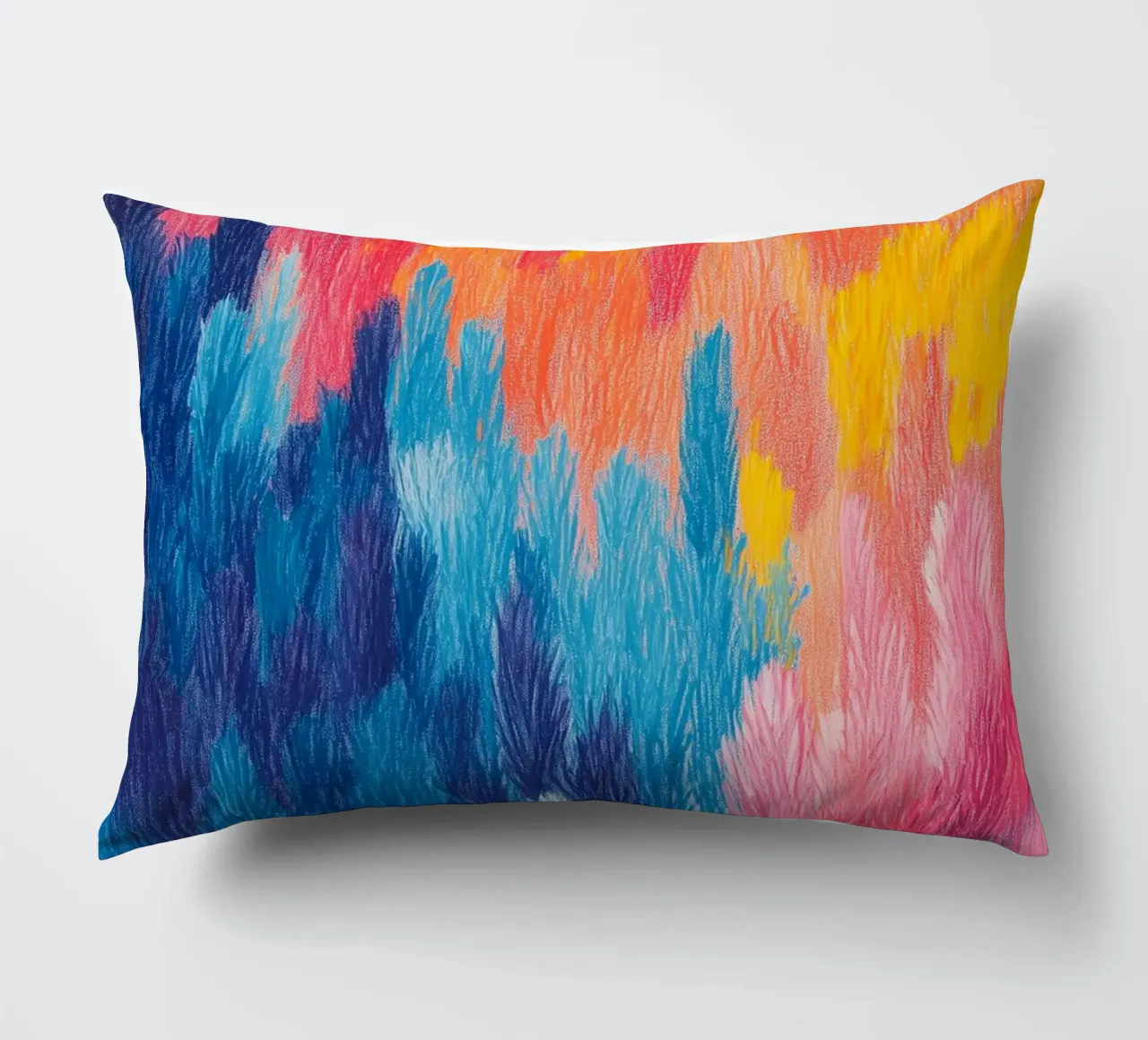 Campi di colore soffici II cuscino da studiofox