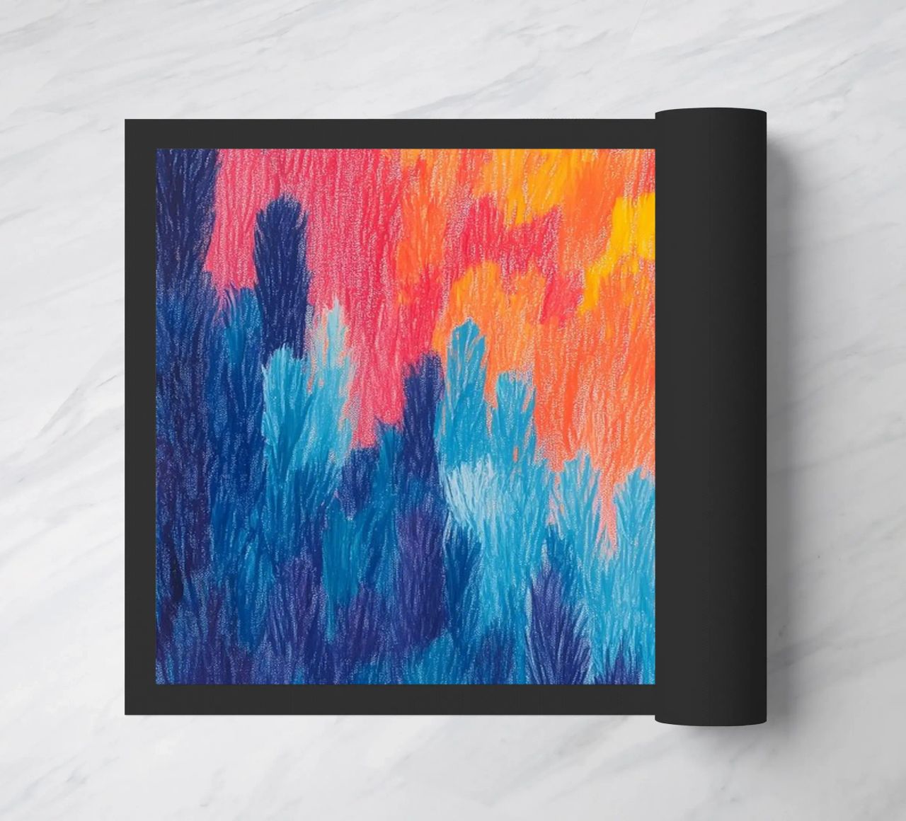 Campi di colore soffici II zerbino da studiofox