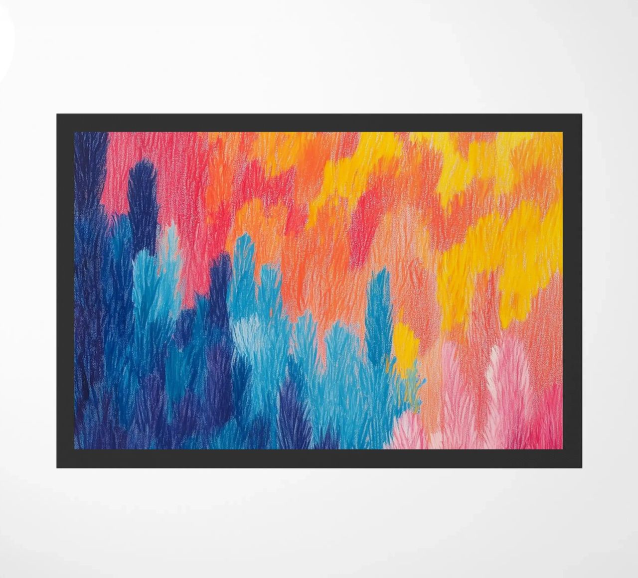 Campi di colore soffici II zerbino da studiofox
