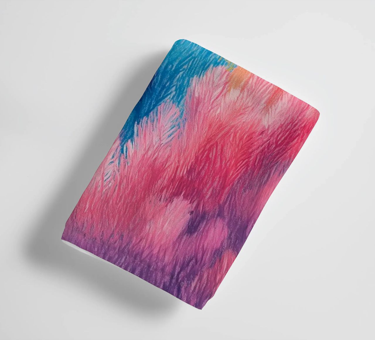 Fluffy colour fields II towel by studiofox