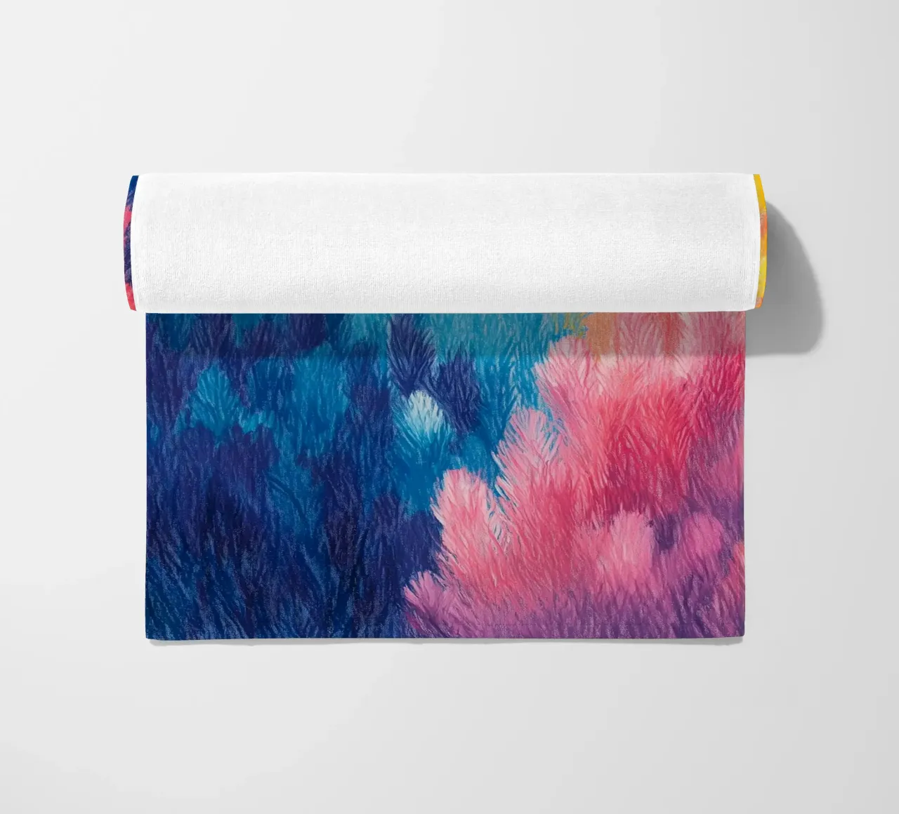 Campi di colore soffici II telo mare da studiofox