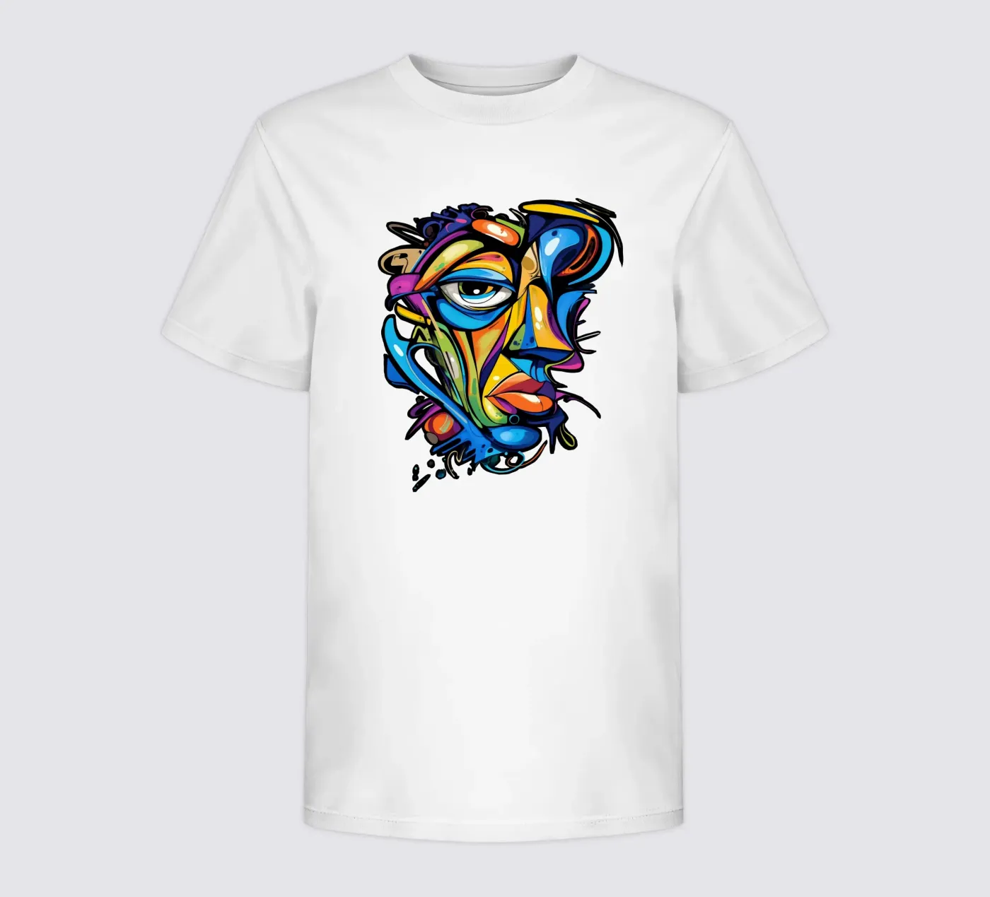Face #2 t-shirt bambini da Art Unleashed