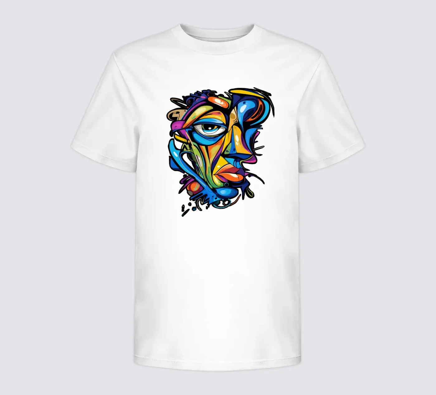 Face #2 t-shirt bambini da Art Unleashed