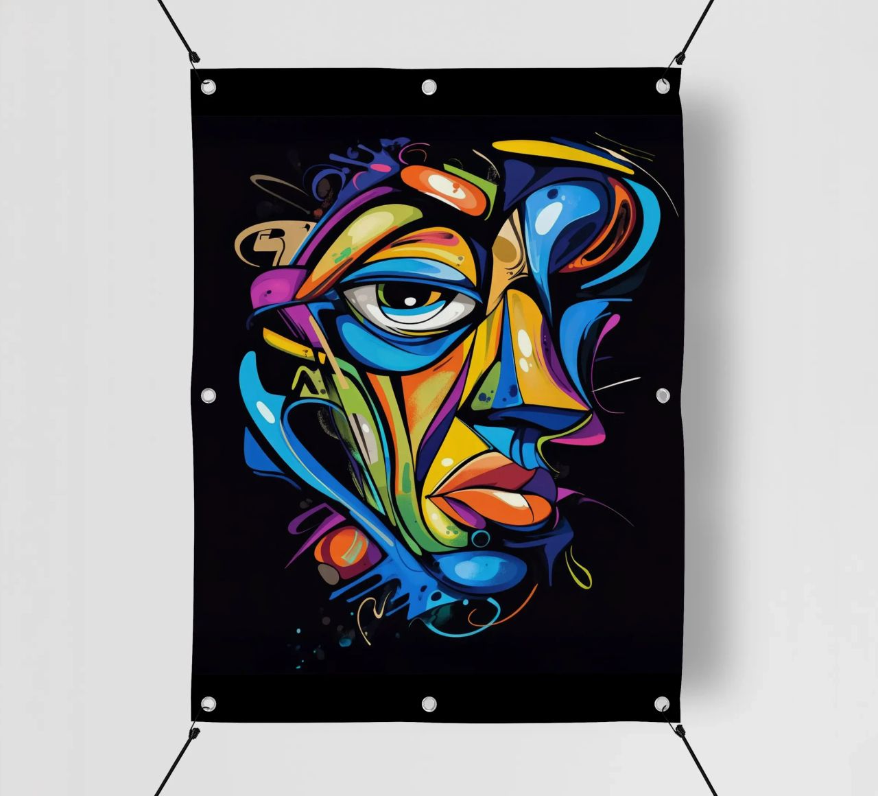 Face #2 telo in pvc da Art Unleashed