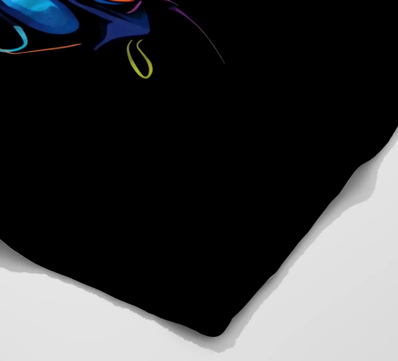 Face #2 fleecedeken van Art Unleashed