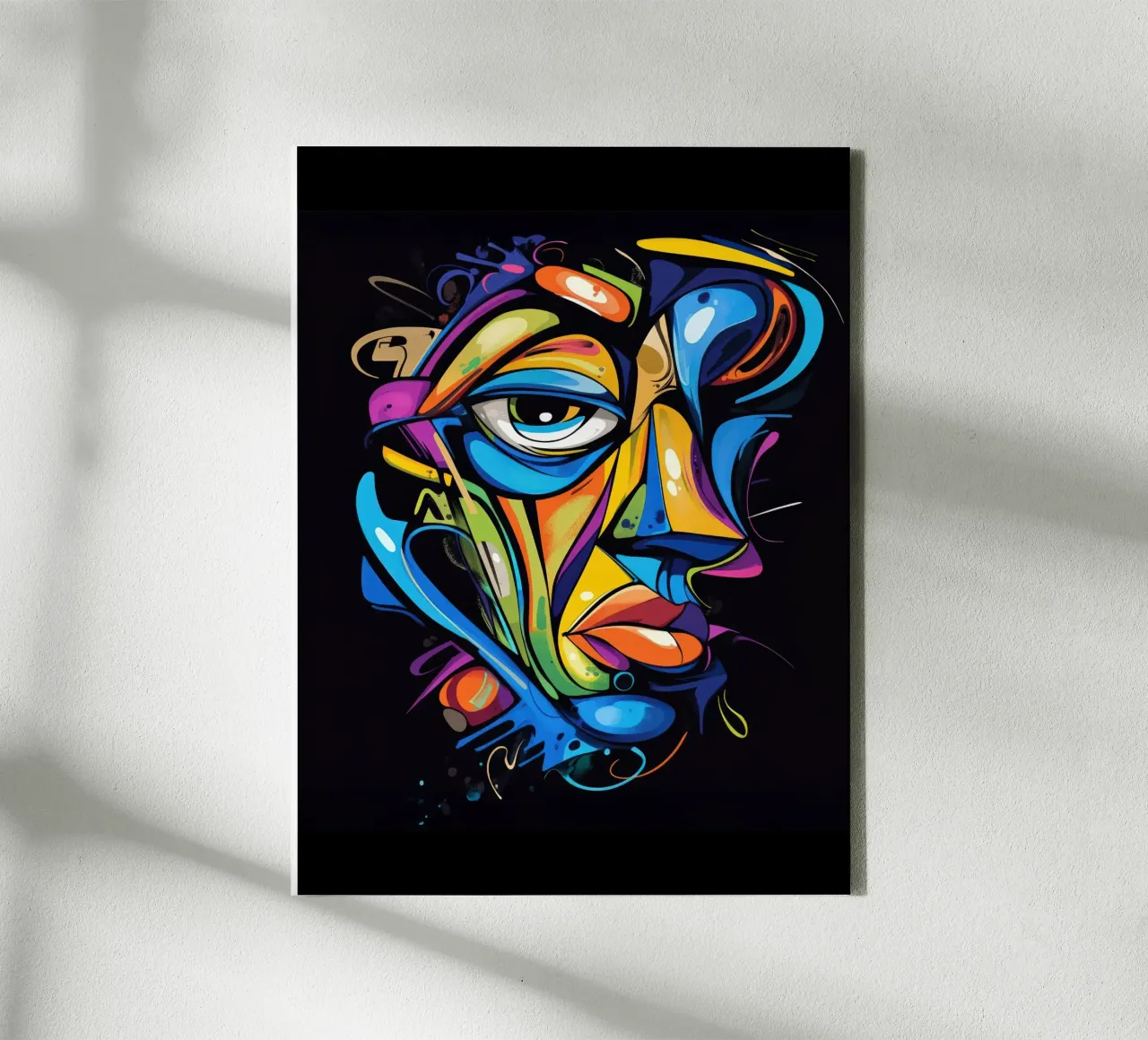 Face #2 tela con Cornice a cassetta da Art Unleashed