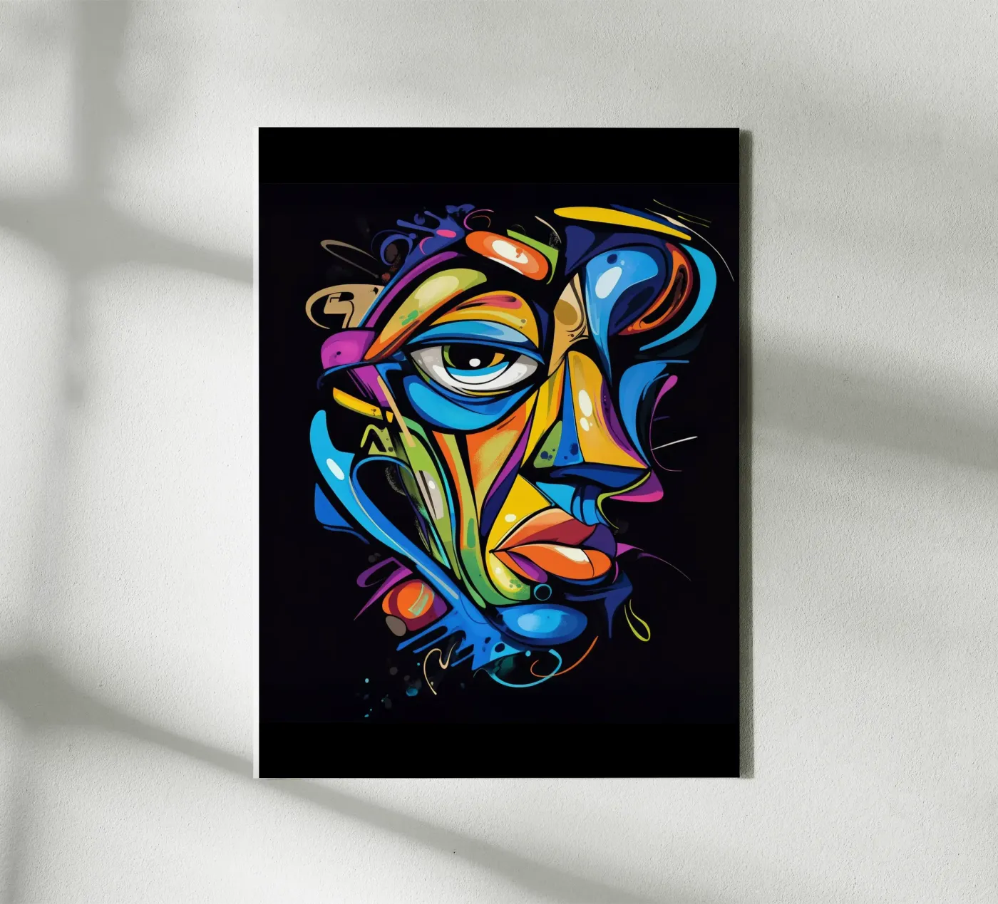 Face #2 canvas van Art Unleashed