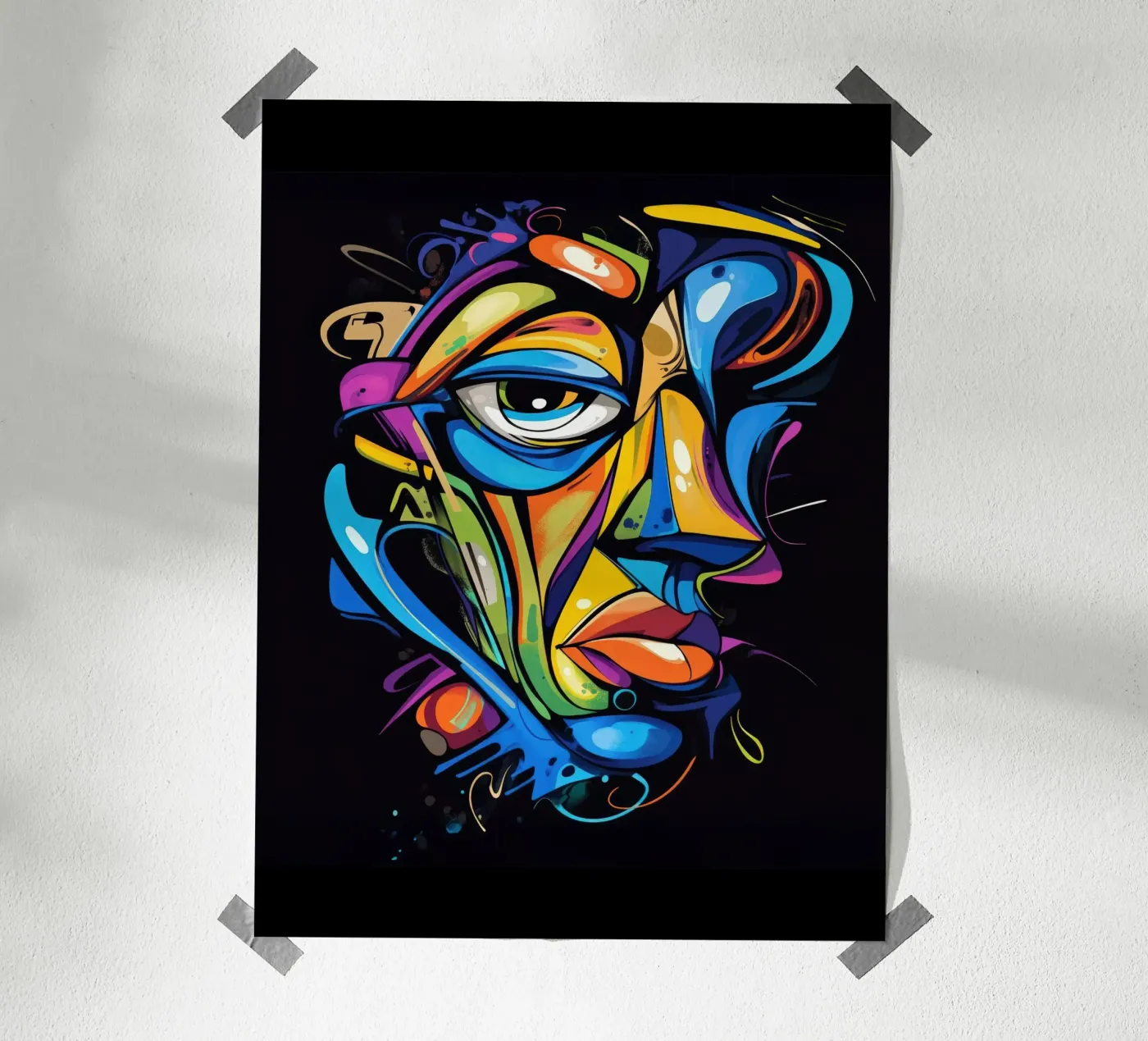 Face #2 poster da Art Unleashed