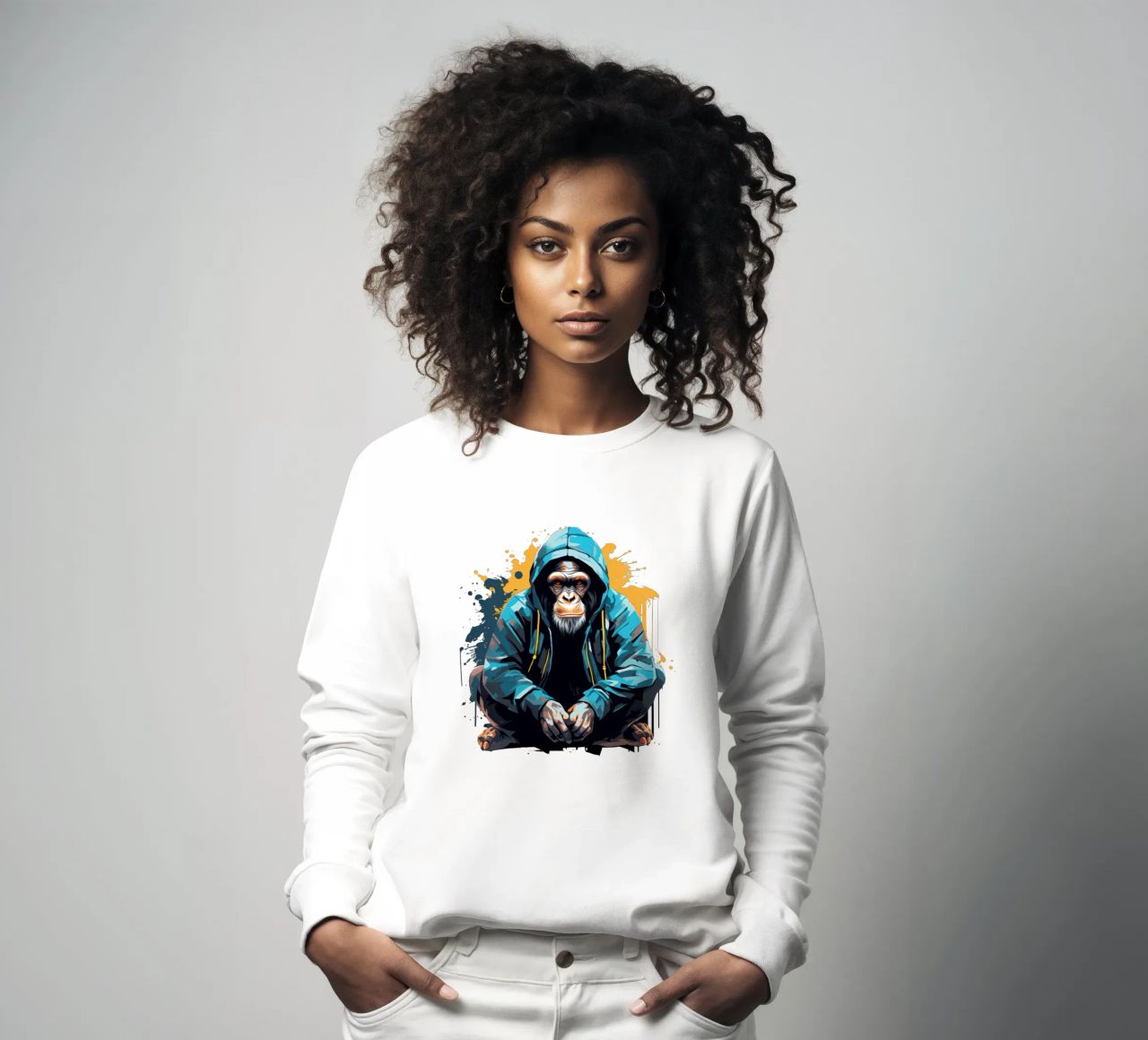 Hood felpa da Art Unleashed