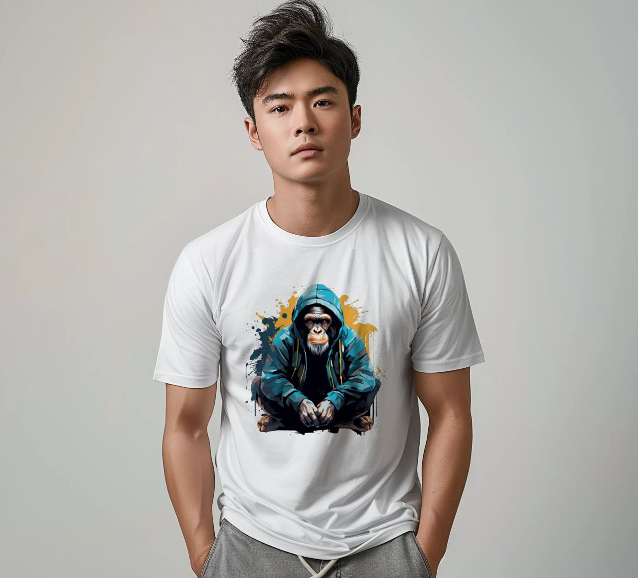 Hood T-Shirt von Art Unleashed