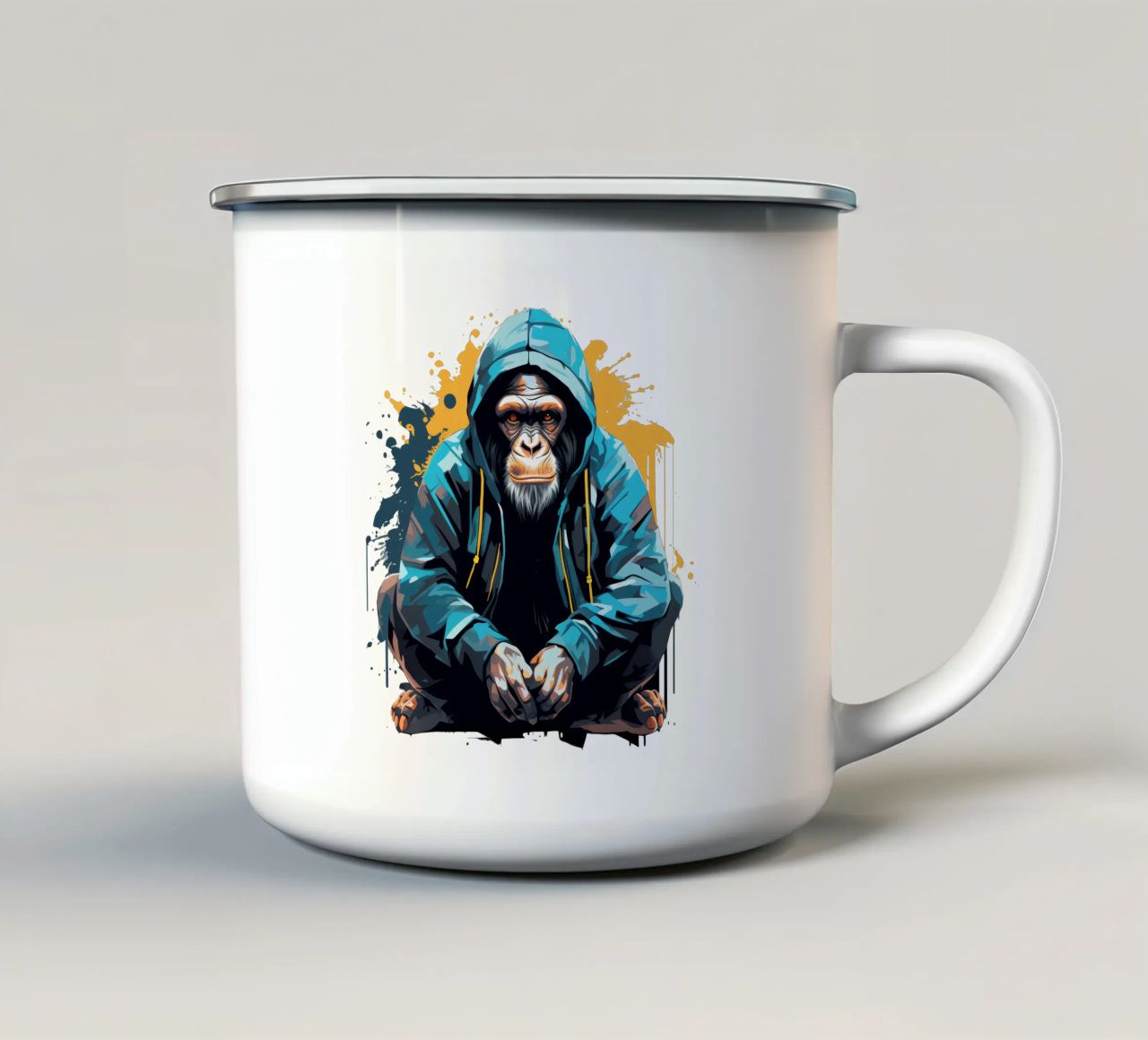 Hood tazza in smalto da Art Unleashed
