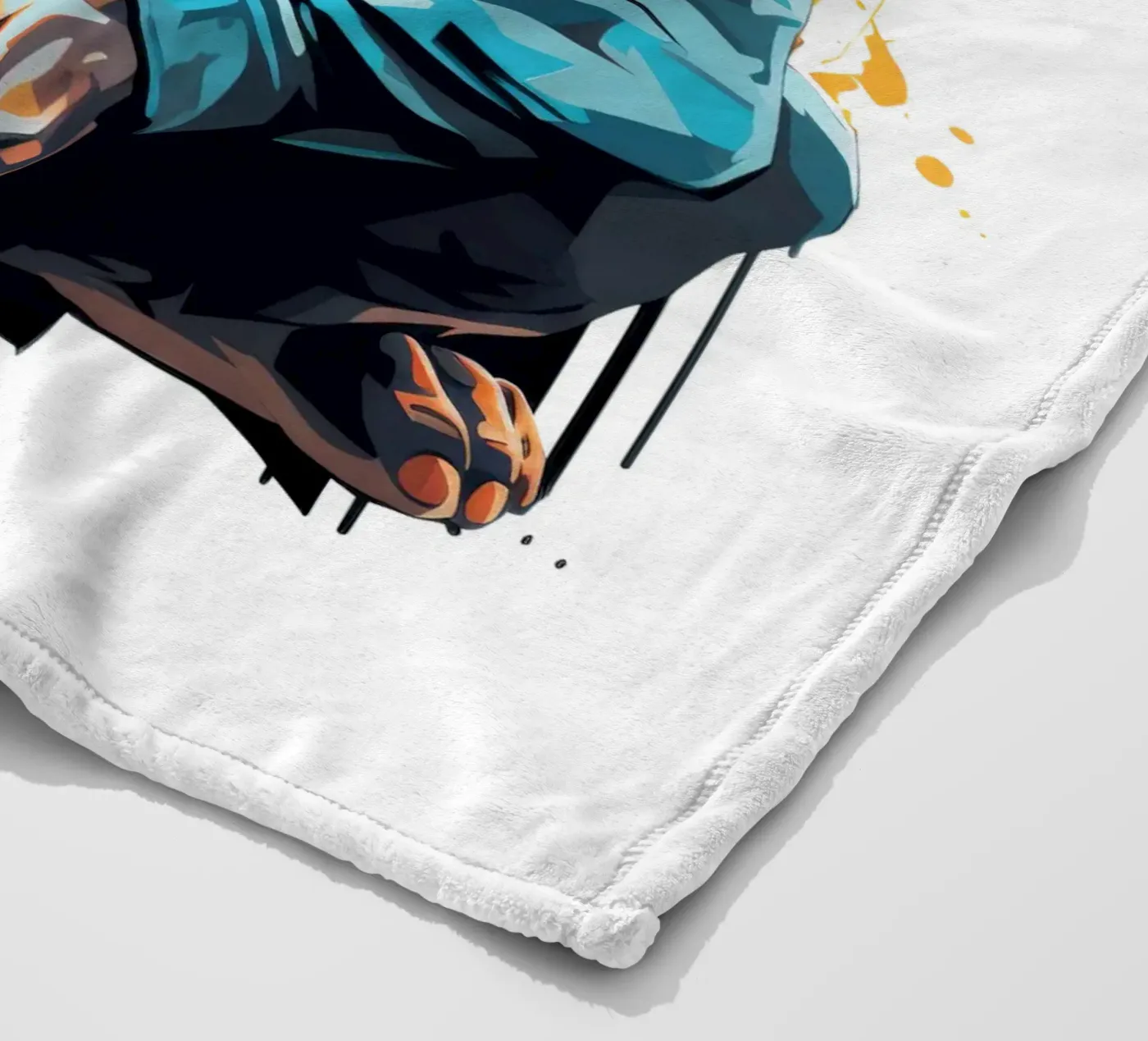 Hood Fleecedecke von Art Unleashed