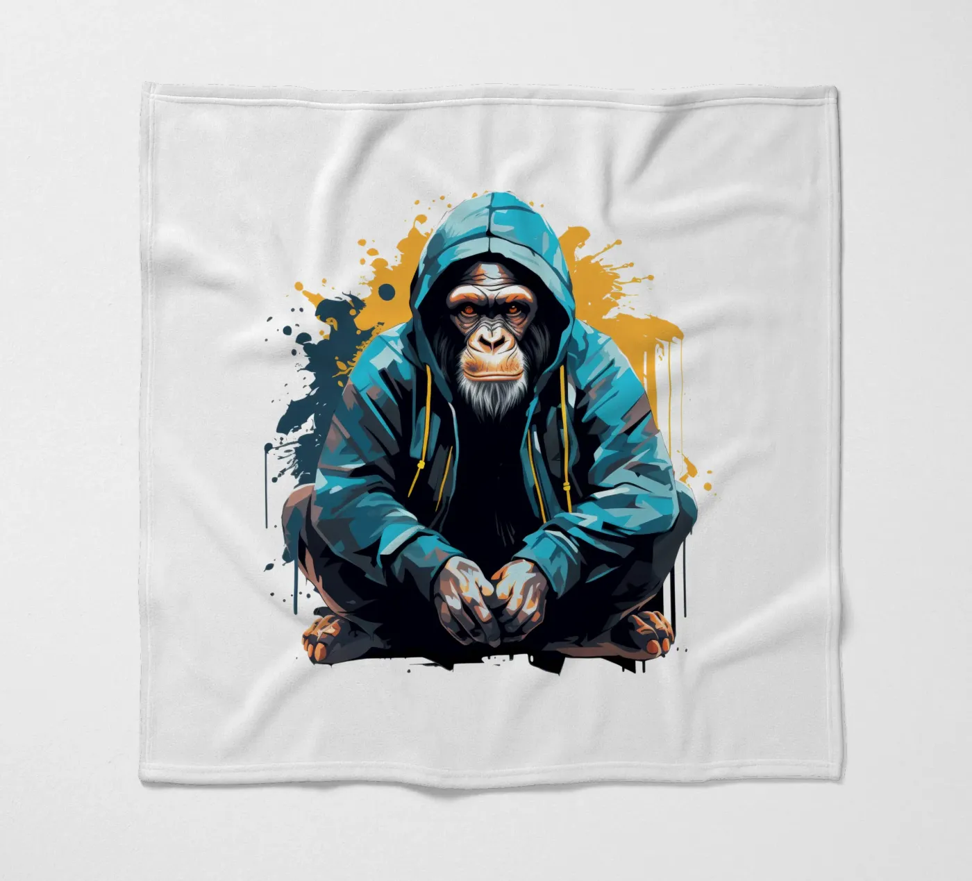 Hood Fleecedecke von Art Unleashed