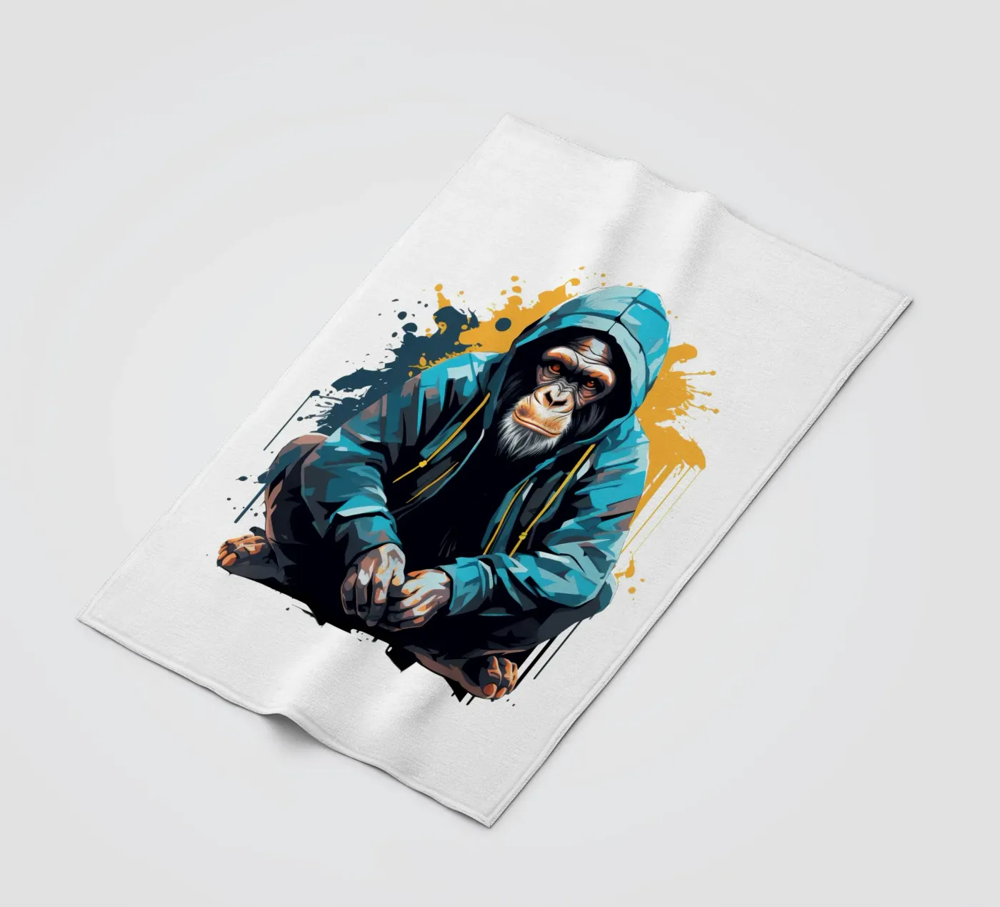 Hood Fleecedecke von Art Unleashed