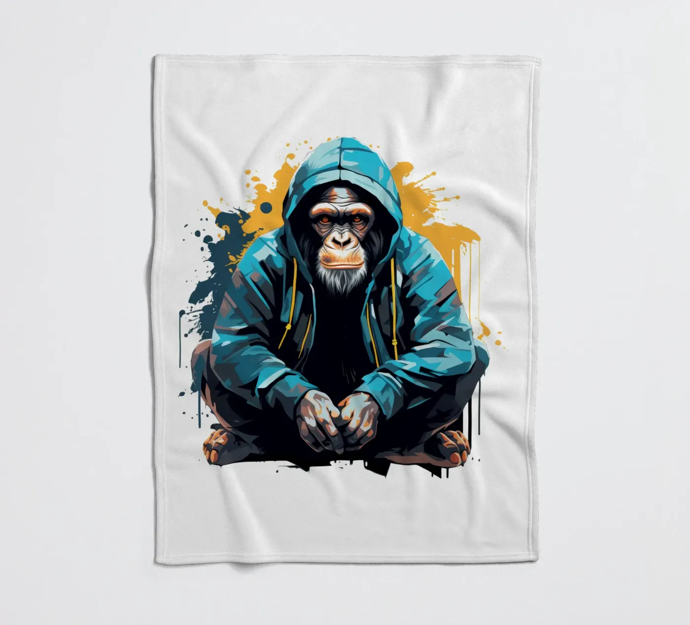 Hood Fleecedecke von Art Unleashed