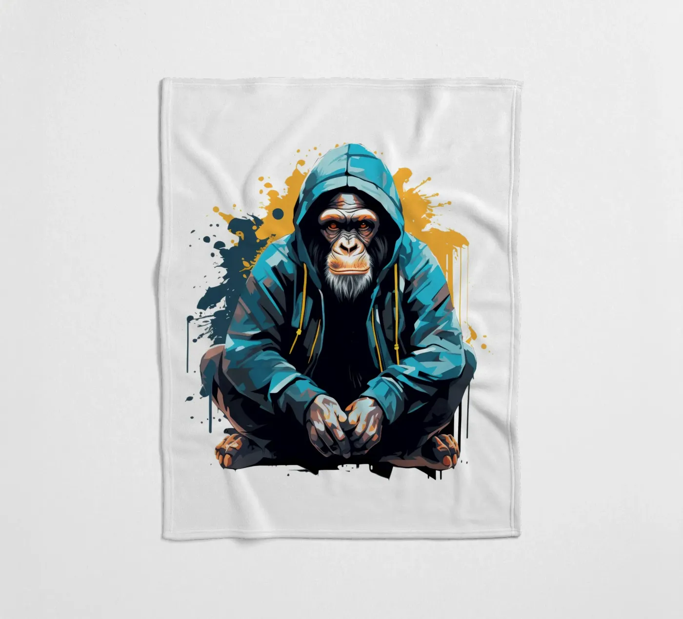 Hood Fleecedecke von Art Unleashed