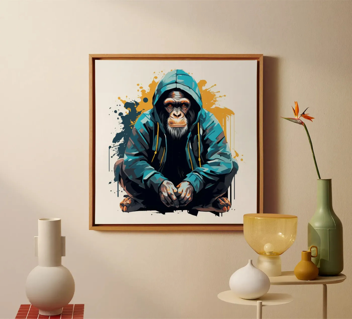 Hood tela da Art Unleashed