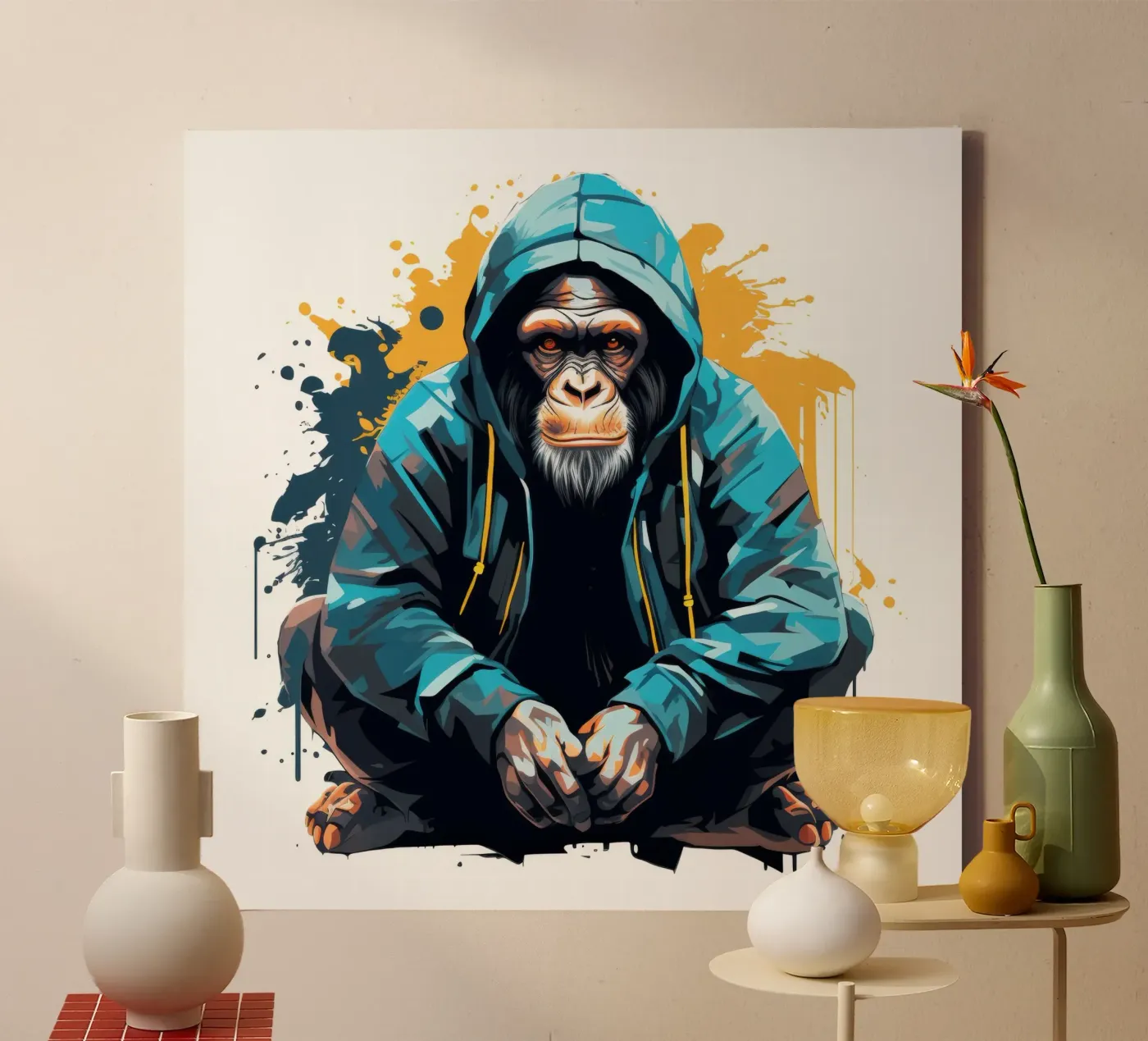 Hood tela da Art Unleashed