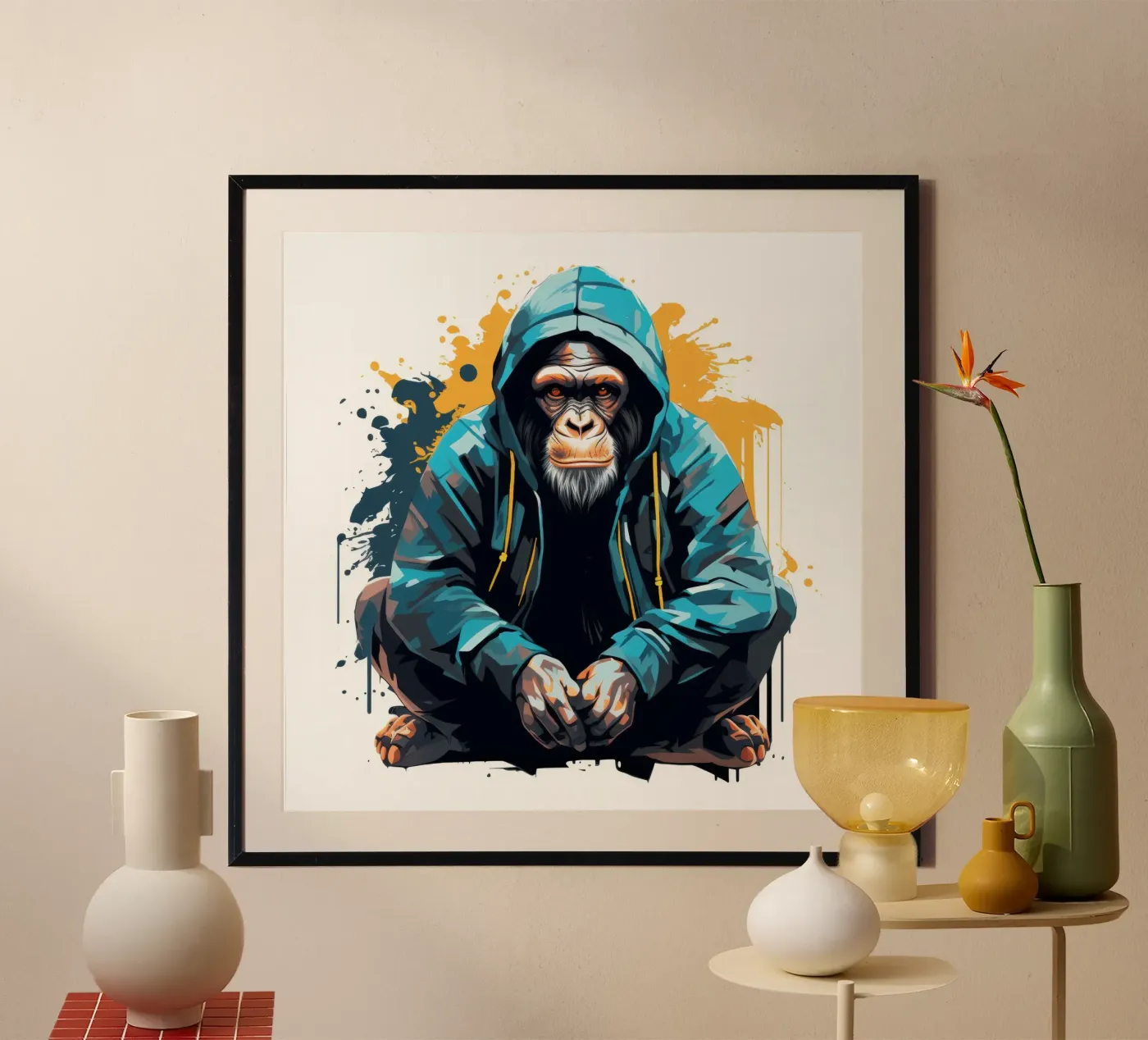 Hood poster van Art Unleashed