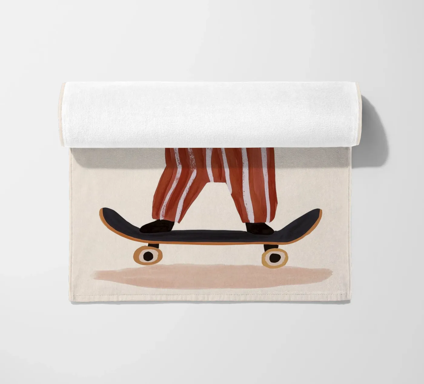 Skating Teddy telo mare da treechild