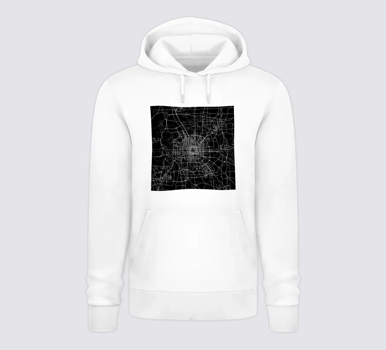 Bejing Black felpa con cappuccio da Urban Maps