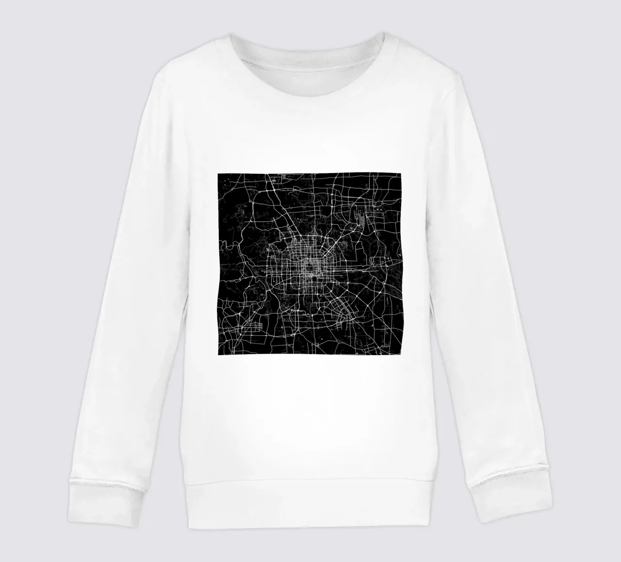 Bejing Black felpa bambino da Urban Maps
