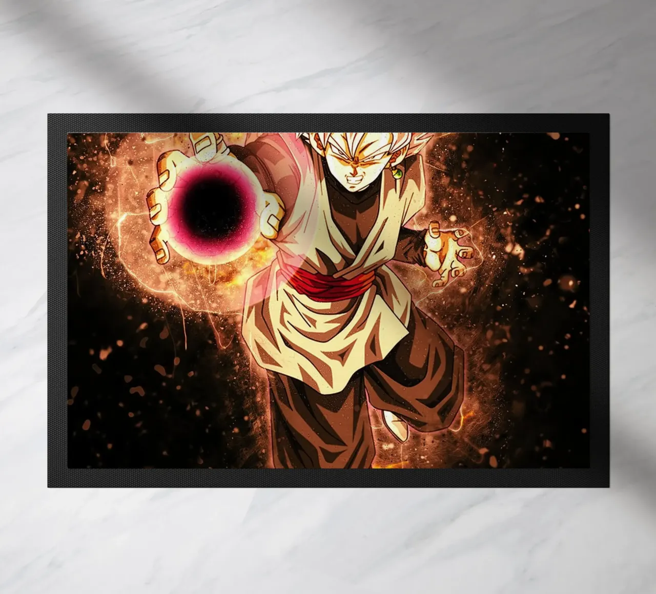 Black SSJ Rose zerbino da Neonartstudio