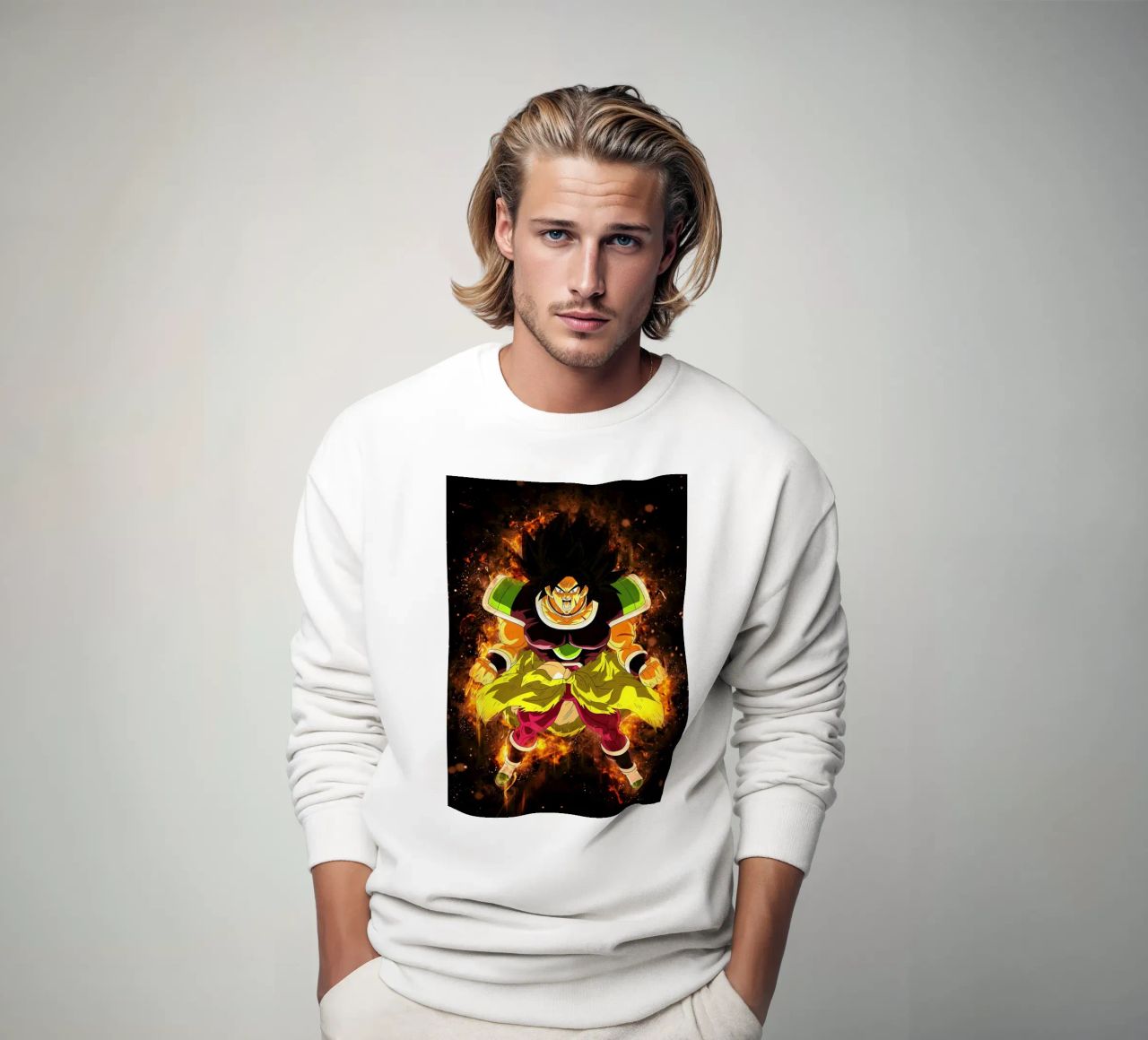 Broly felpa da Neonartstudio