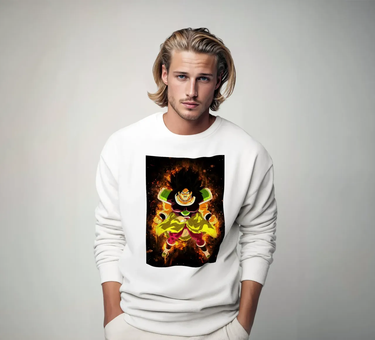 Broly Sweatshirt von Neonartstudio