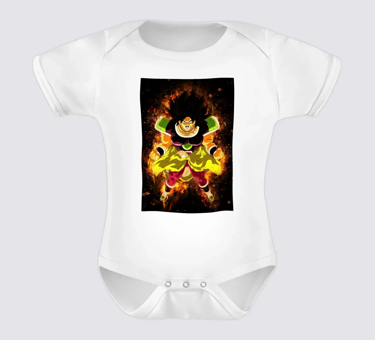 Broly body neonato maniche corte da Neonartstudio